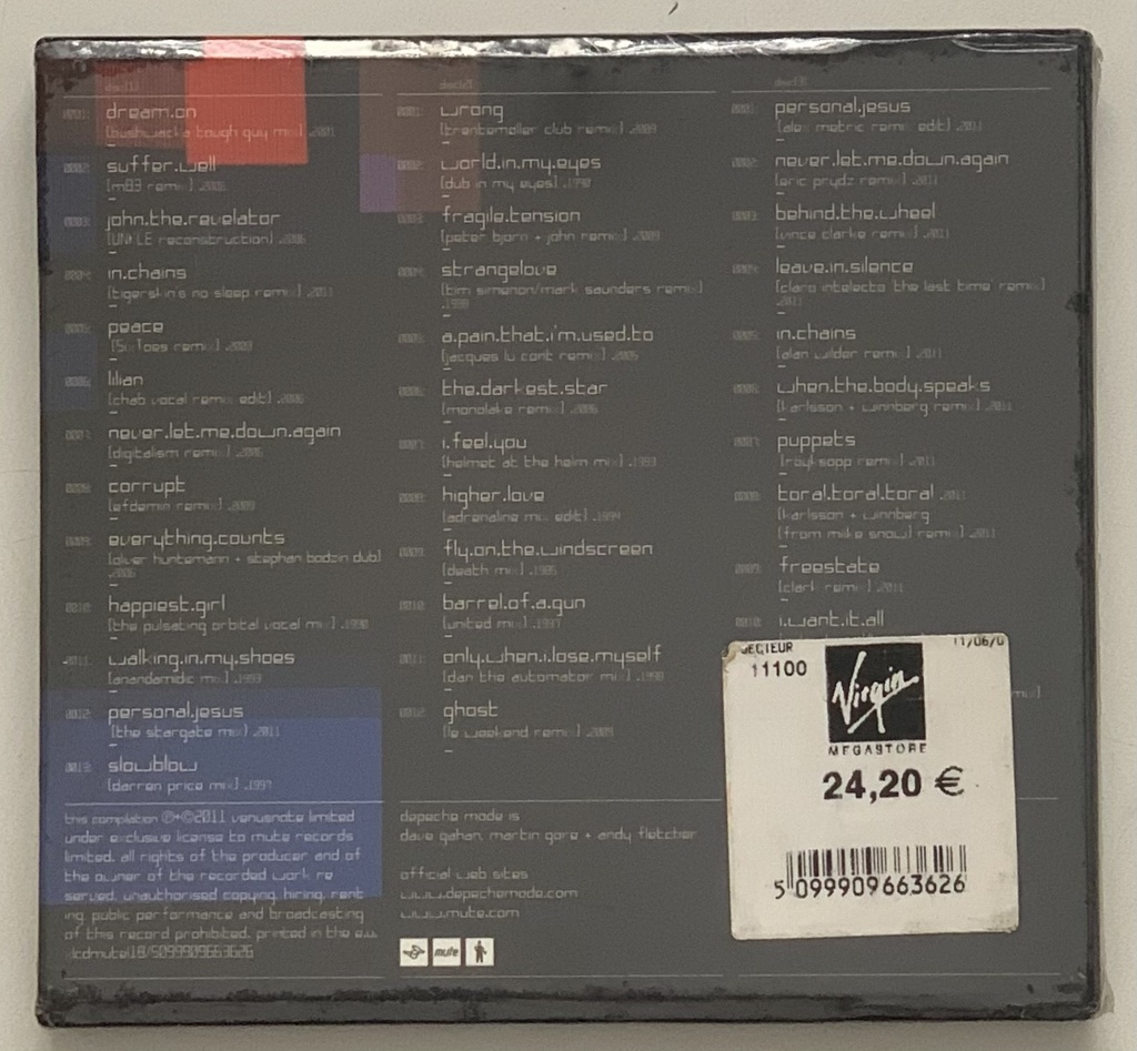 Depeche Mode - Remixes 2. 81-11 (3CDs novo)