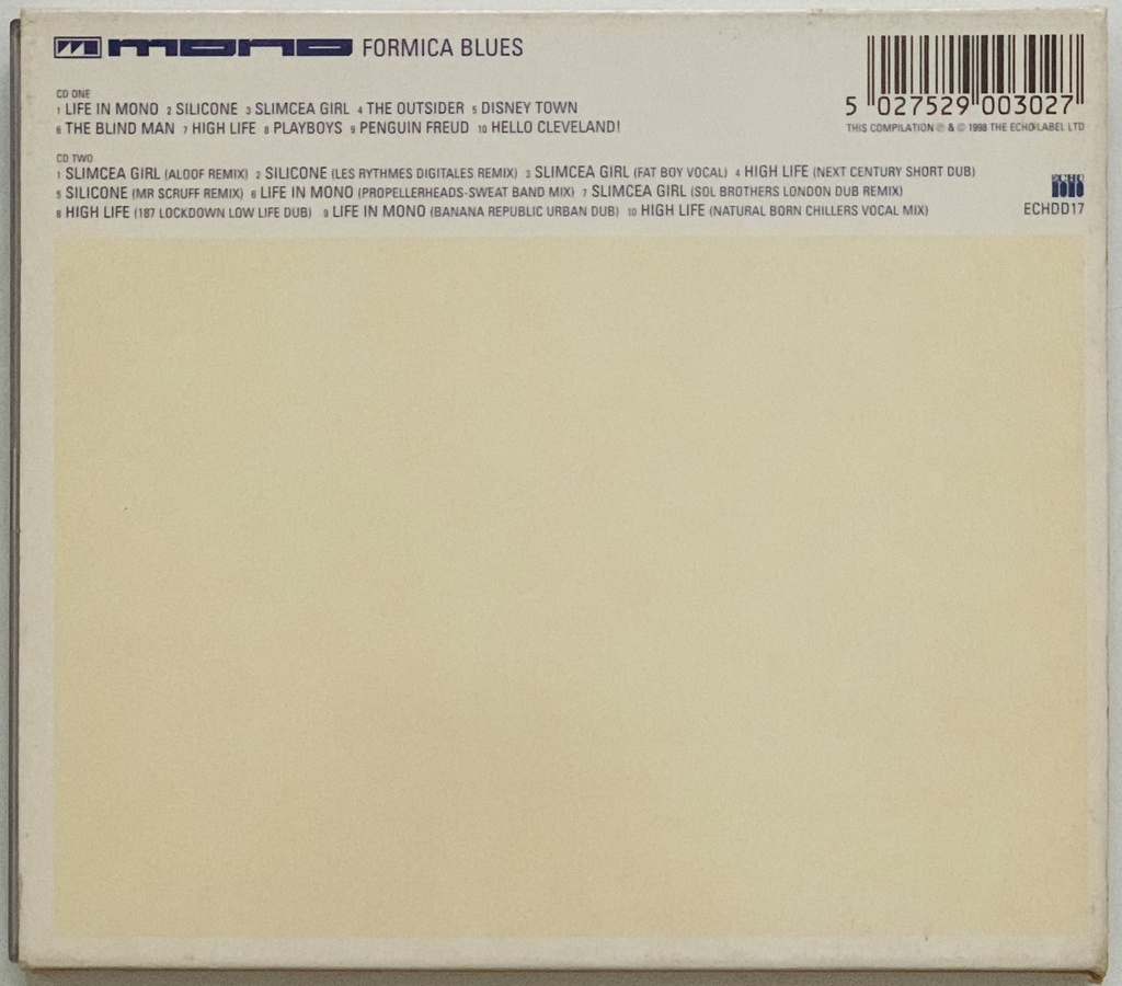 Mono - Formica Blues (2CDs usado)