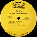 Poco - A Good Feelin' to Know (LP usado)