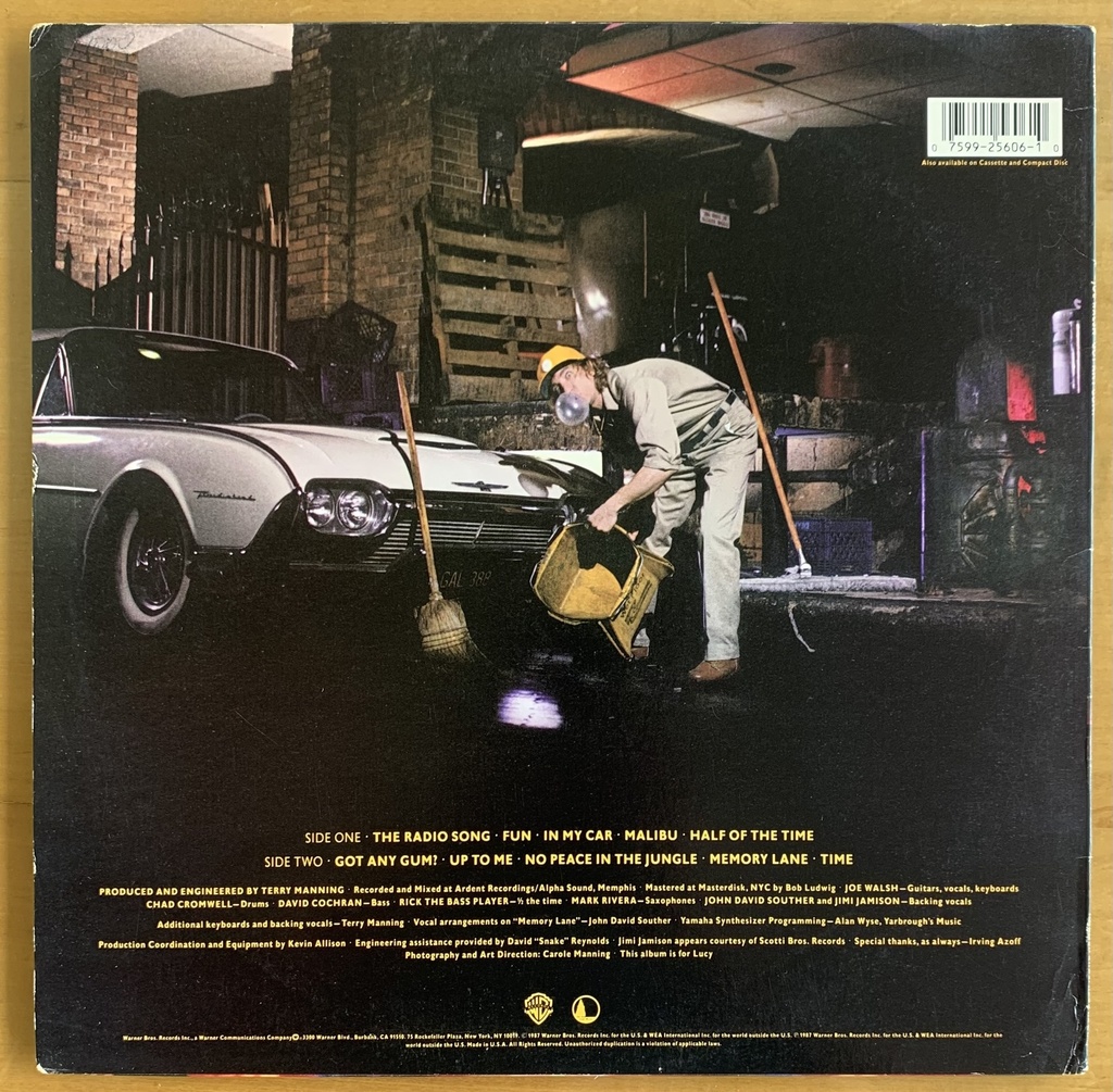 Joe Walsh - Got Any Gum? (LP usado)