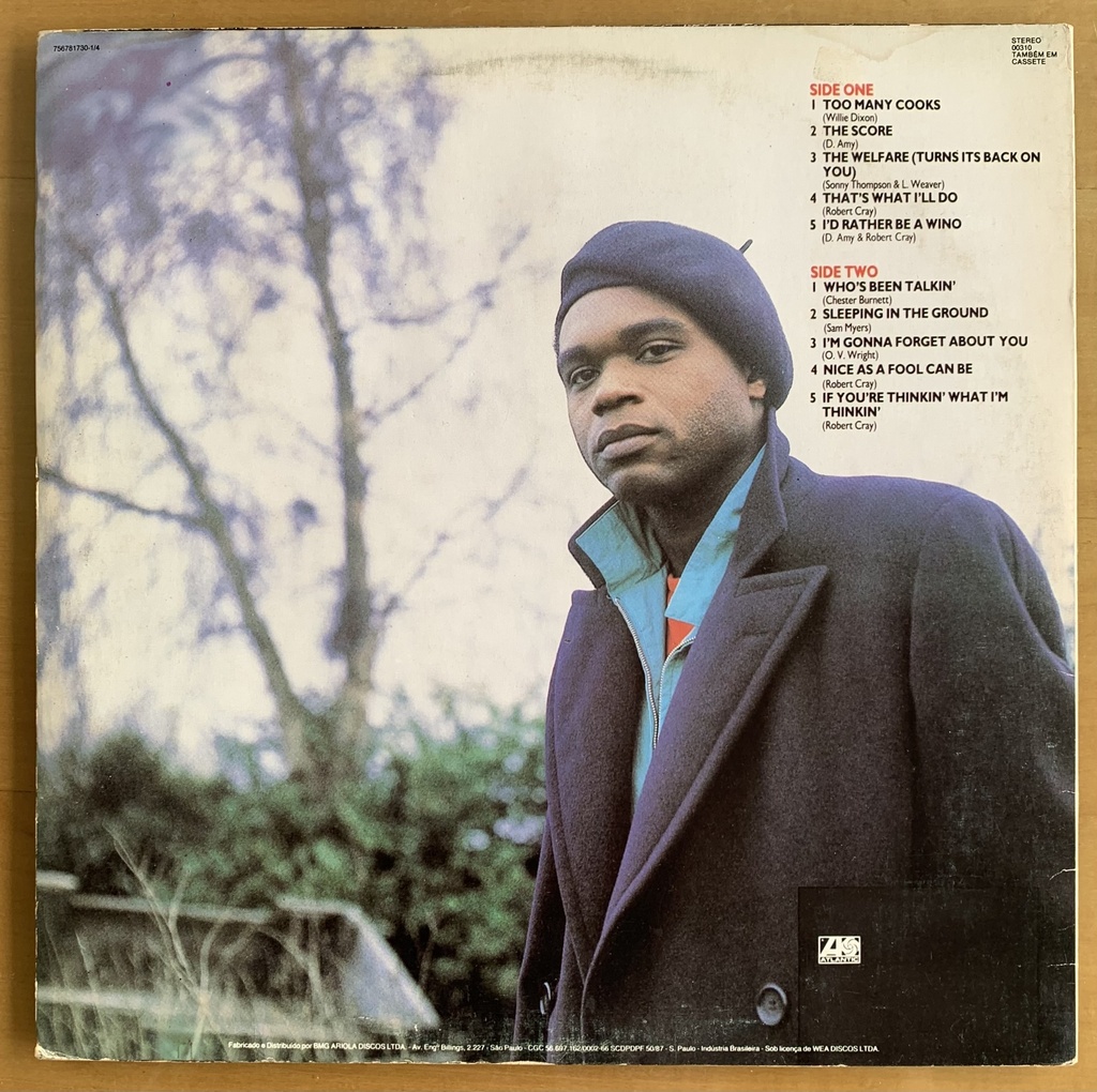 Robert Cray Band,The - Who's Been Talkin' (LP usado)
