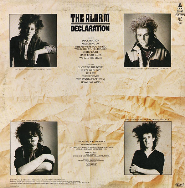 Alarm,The - Declaration (LP usado)
