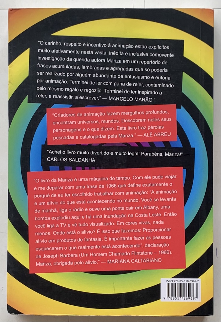 Conversa Animada - Frses do Cinema de Animação - Mariza Gualano e Nani Gualano (Livro usado)