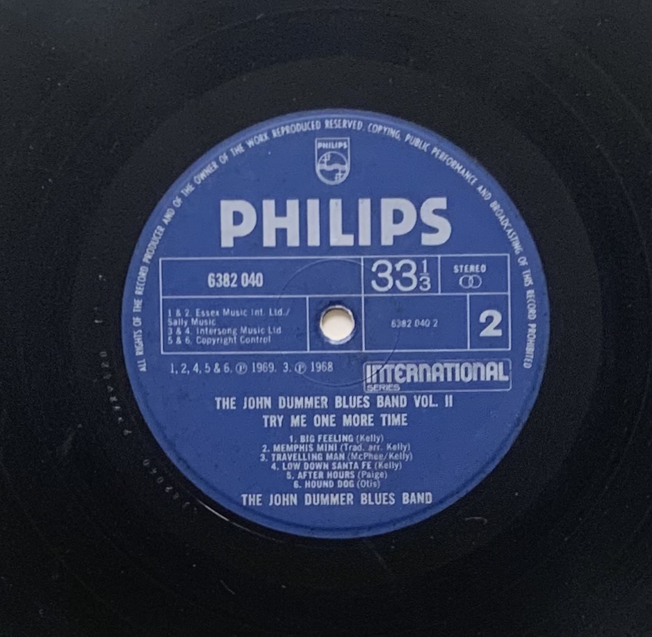 John Dummer Blues Band - Vol 2 Try Me one more Time (LP usado)