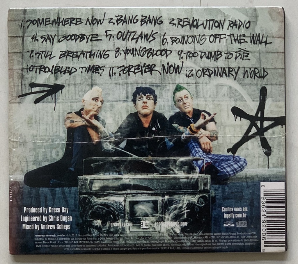 Green Day - Revolution Radio (CD novo)