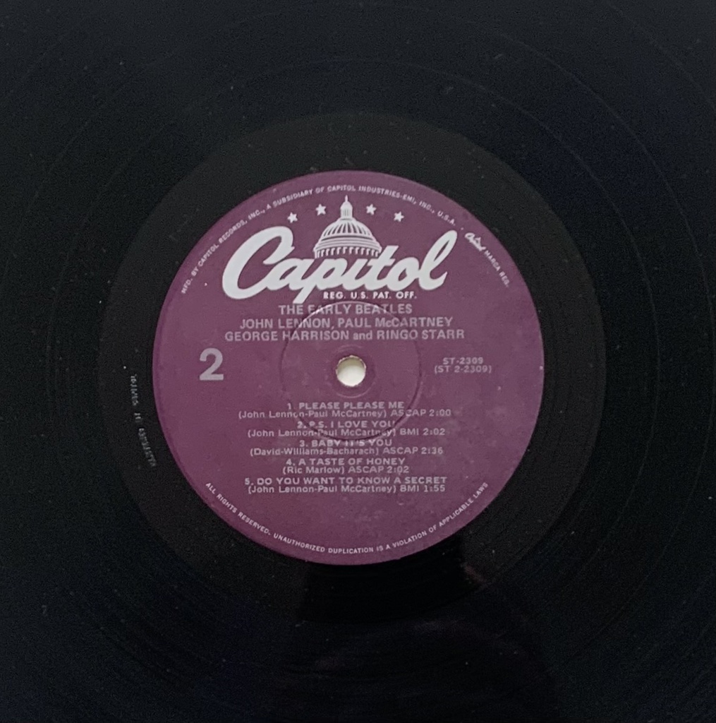 Beatles,The - The Early Beatles (LP usado)