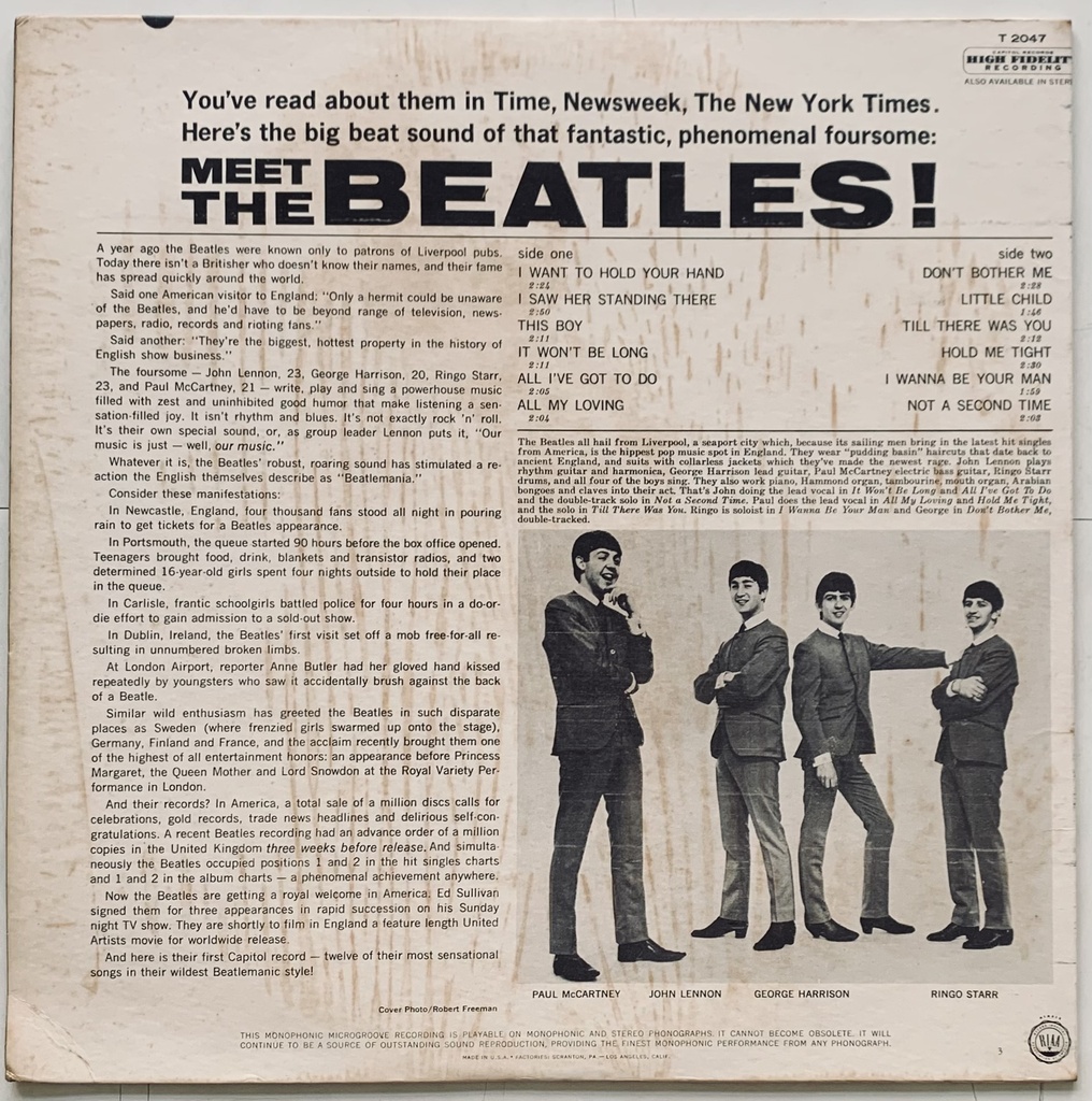 Beatles,The - Meet The Beatles!