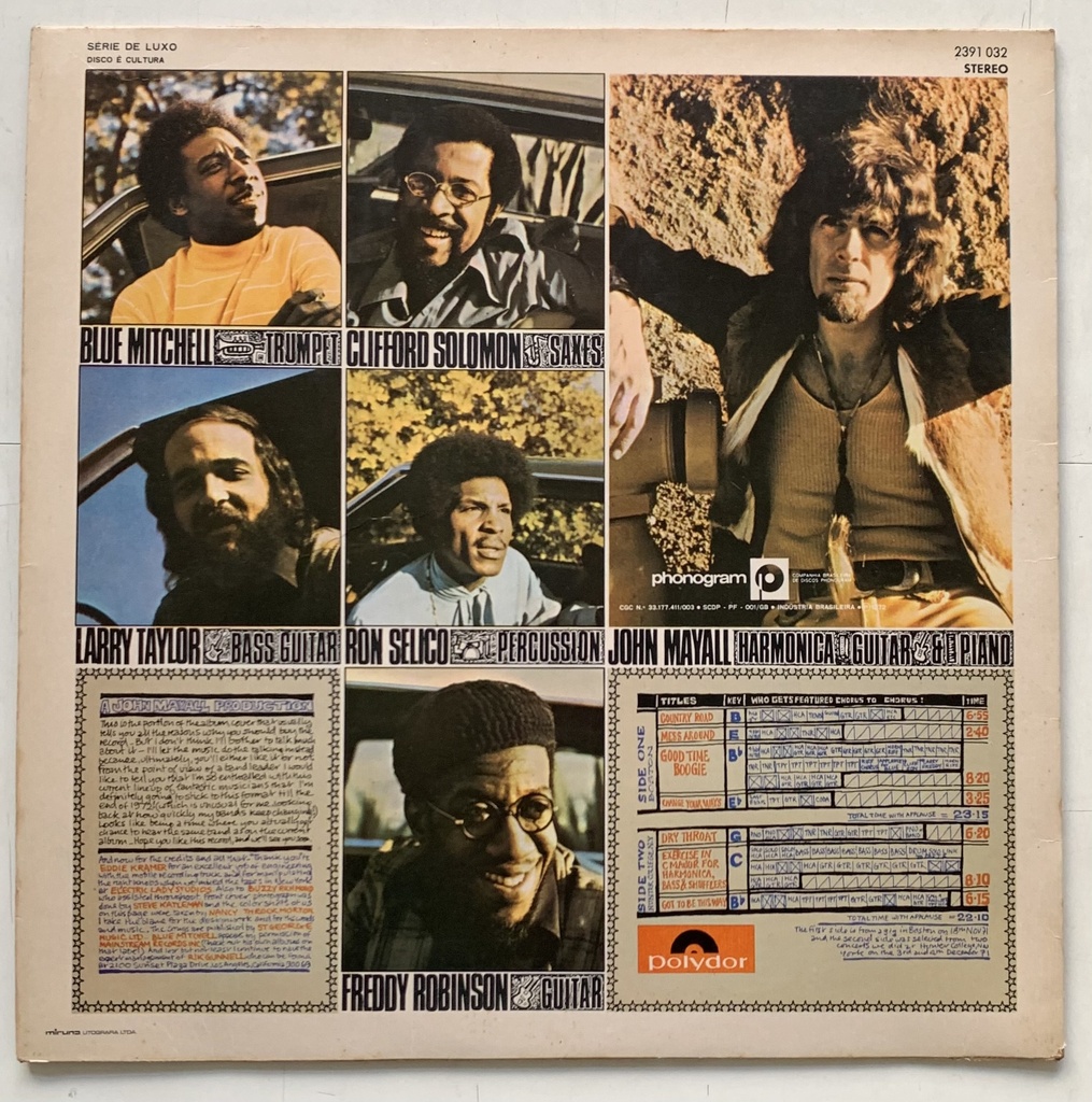 John Mayall - Jazz Blues Fusion (LP usado)