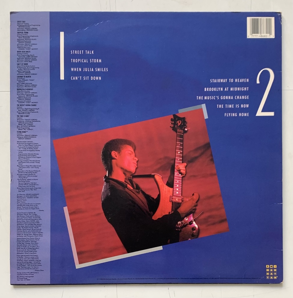 Stanley Jordan - Flying Home (LP usado)