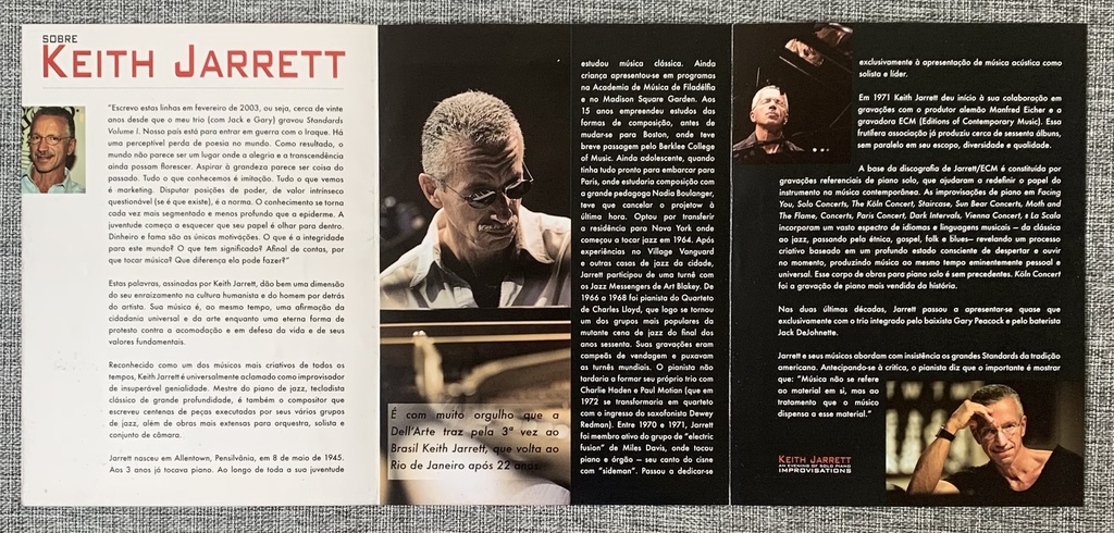 Keith Jarrett - The Köln Concert (2LPs usado C/memorabilia)