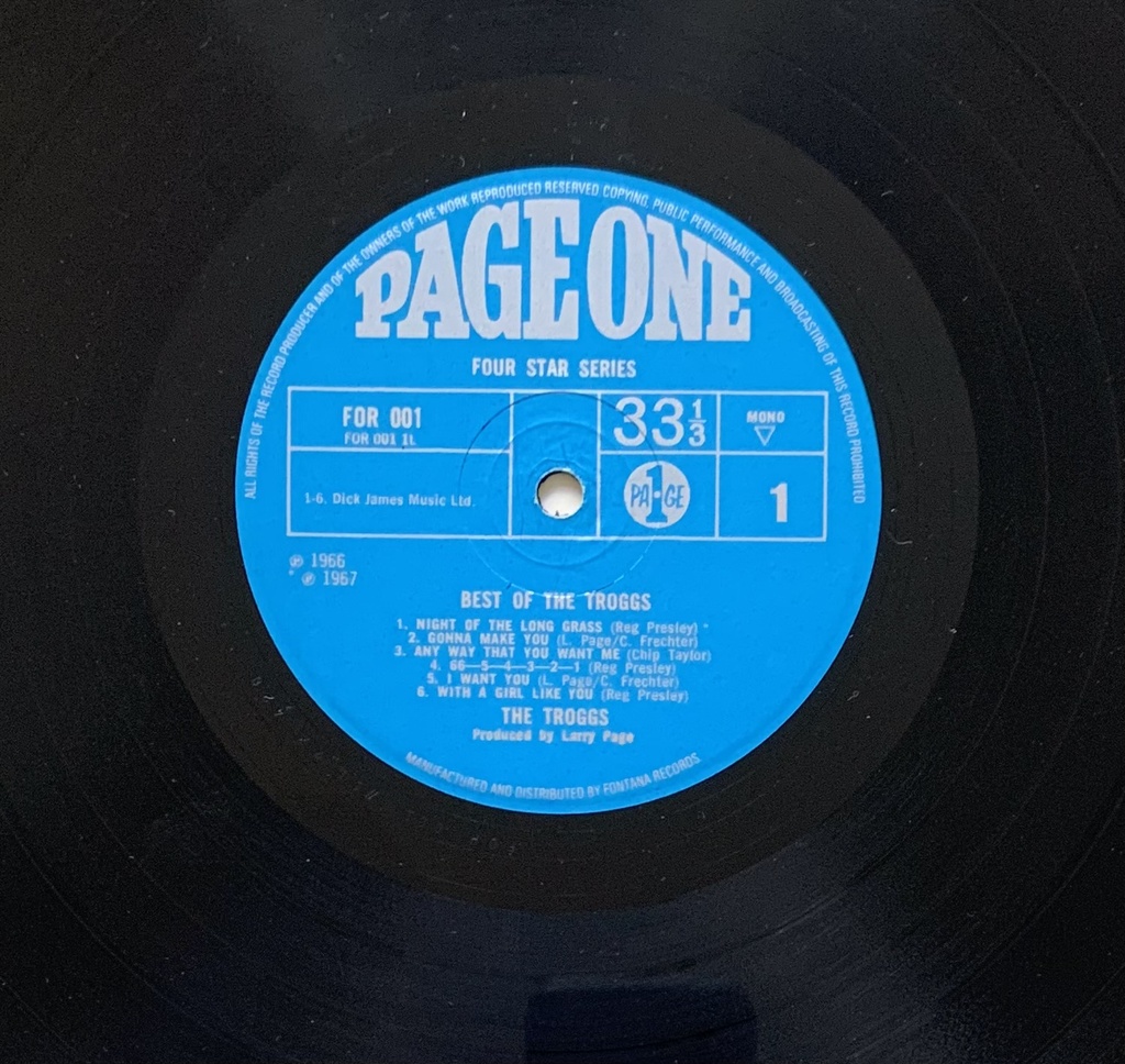 The Troggs - Best of the Troggs [Original 1ª edição] (LP usado)