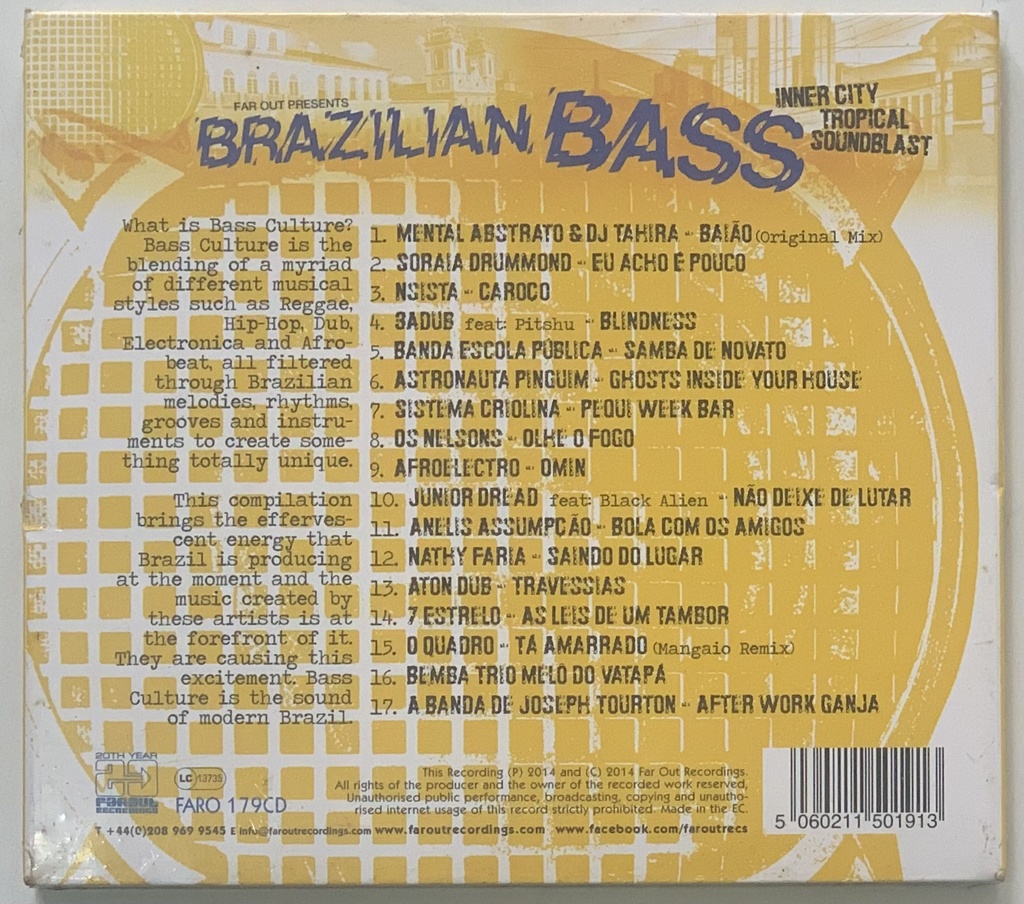 V/A - Far Out Presents: Brazilian Bass (CD novo)