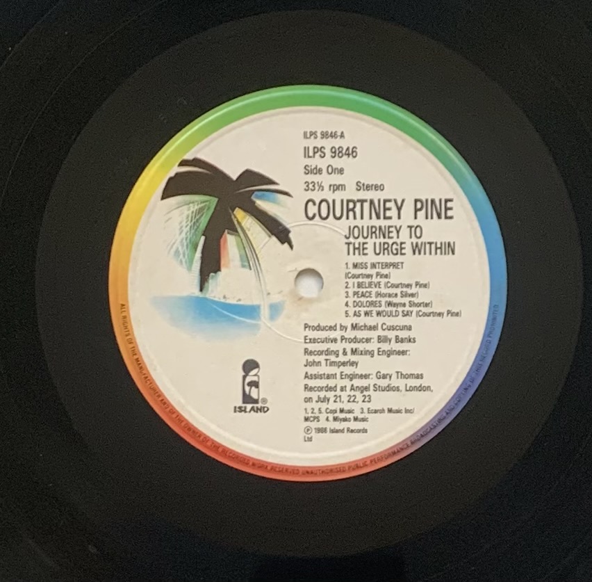 Courtney Pine - Journey to the Urge Within (LP usado)