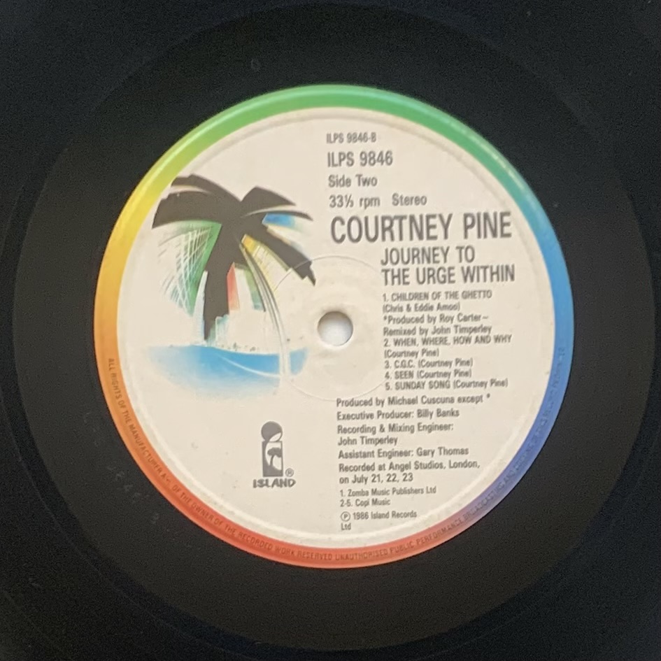 Courtney Pine - Journey to the Urge Within (LP usado)