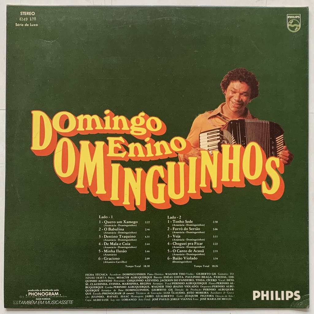 Dominguinhos - Domingo, Menino Dominguinhos (LP usado)
