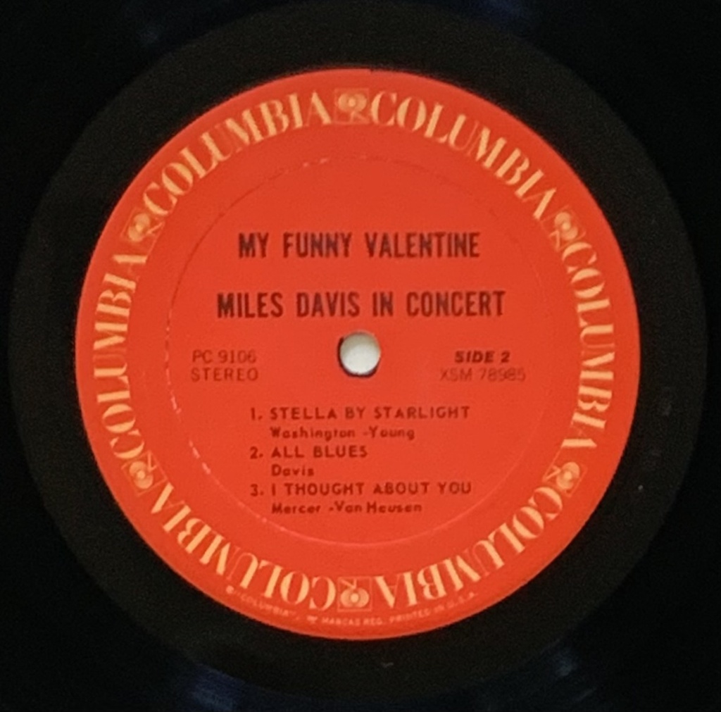 Miles Davis – My Funny Valentine - Miles Davis in Concert (LP usado)