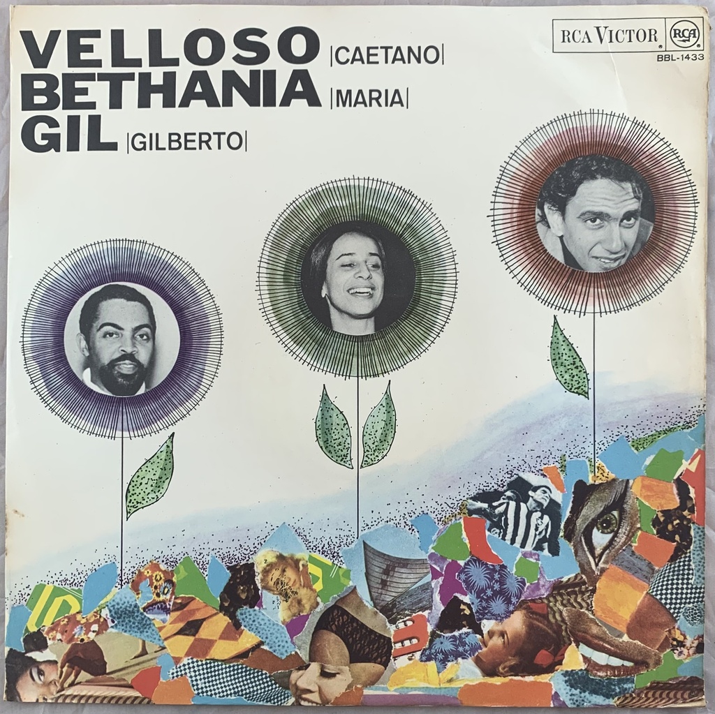 Caetano Veloso,Maria Bethania,Gilberto Gil (LP usado)