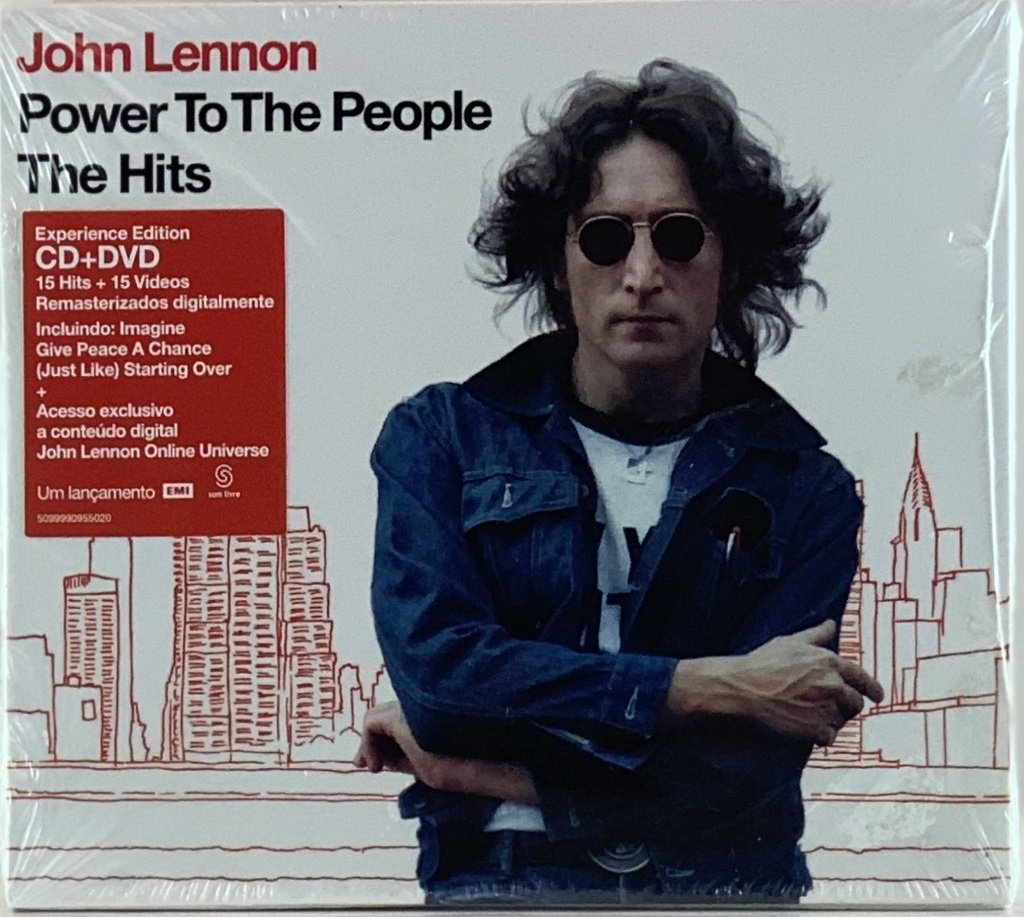 John Lennon - Power To The People The Hits (CD+DVD novo)