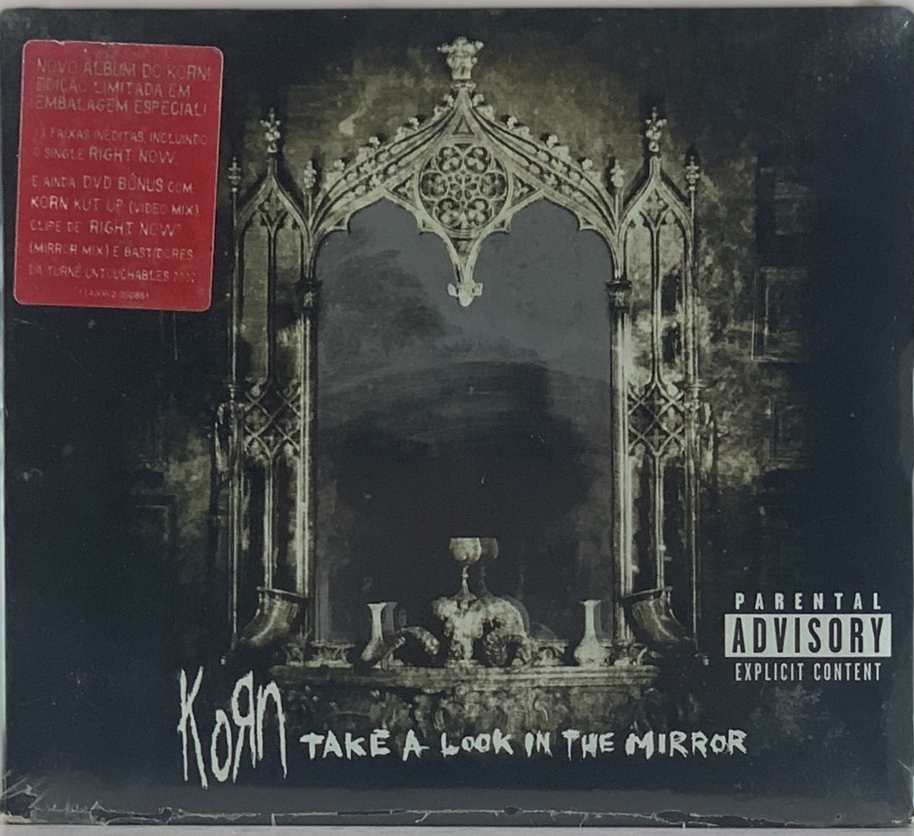 Korn - Take a Look In The Mirror (CD+DVD novo)