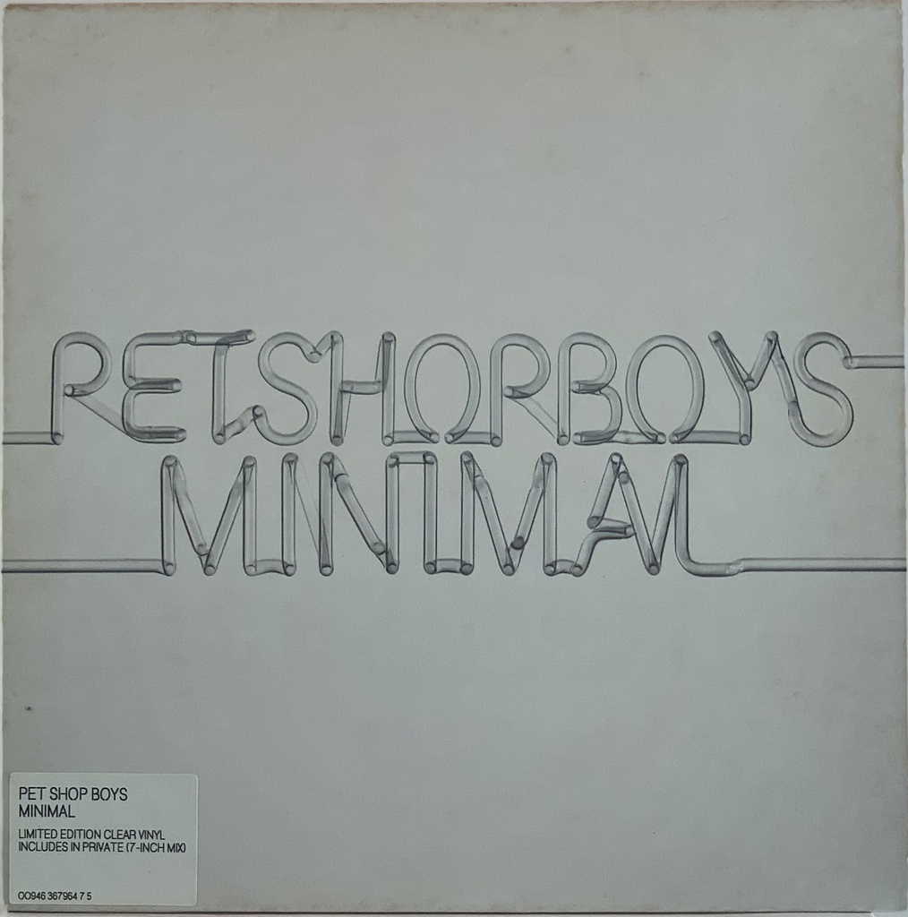 Pet Shop Boys - Minimal Ltd [Clear Vinyl] (7"usado)