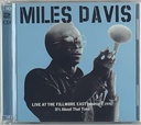 Miles Davis – Live at the Fillmore East [March 7,1970]/It's About That Time (2CDs usado)