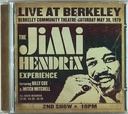 Jimi Hendrix Experience,The – Live At Berkeley (CD usado)