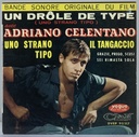 Adriano Celentano - Un Drôle de Type +3 [OST] (Vinil 7" EP usado)