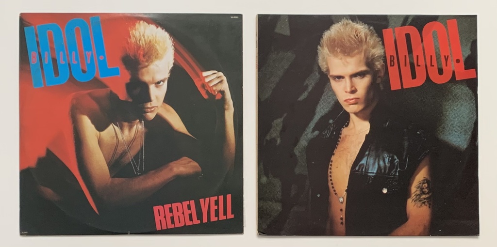 Billy Idol - Rebel Yell / Billy Idol [Combo](2 LPs usados)