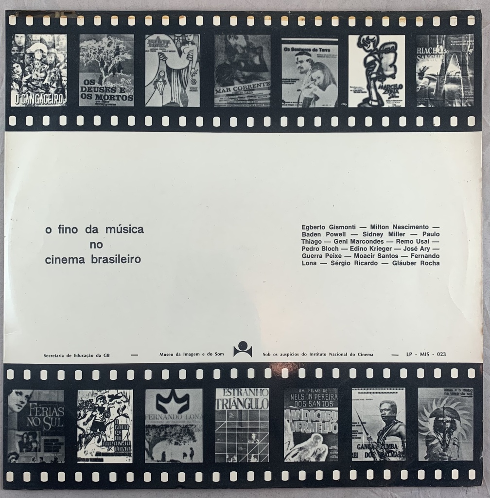 V/A - O Fino da Música no Cinema Brasileiro (LP usado)