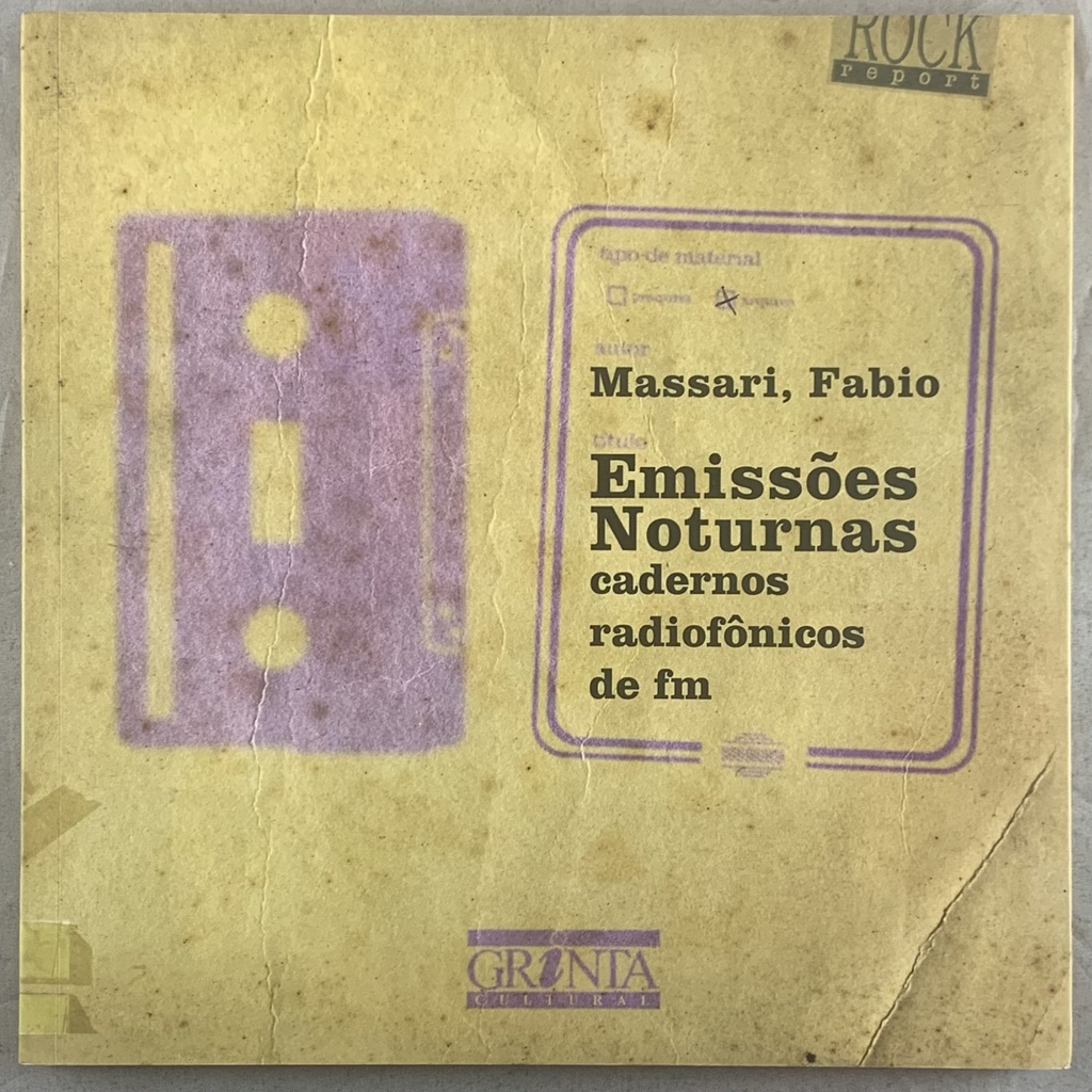 Emissões Noturnas [Cadernos Radiofônicos de Fm] - Fabio Massari (Livro usado)