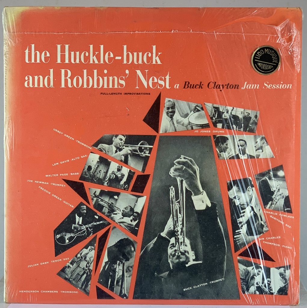 Buck Clayton – The Huckle-Buck and Robbins' Nest [A Buck Clayton Jam Session] (LP usado)