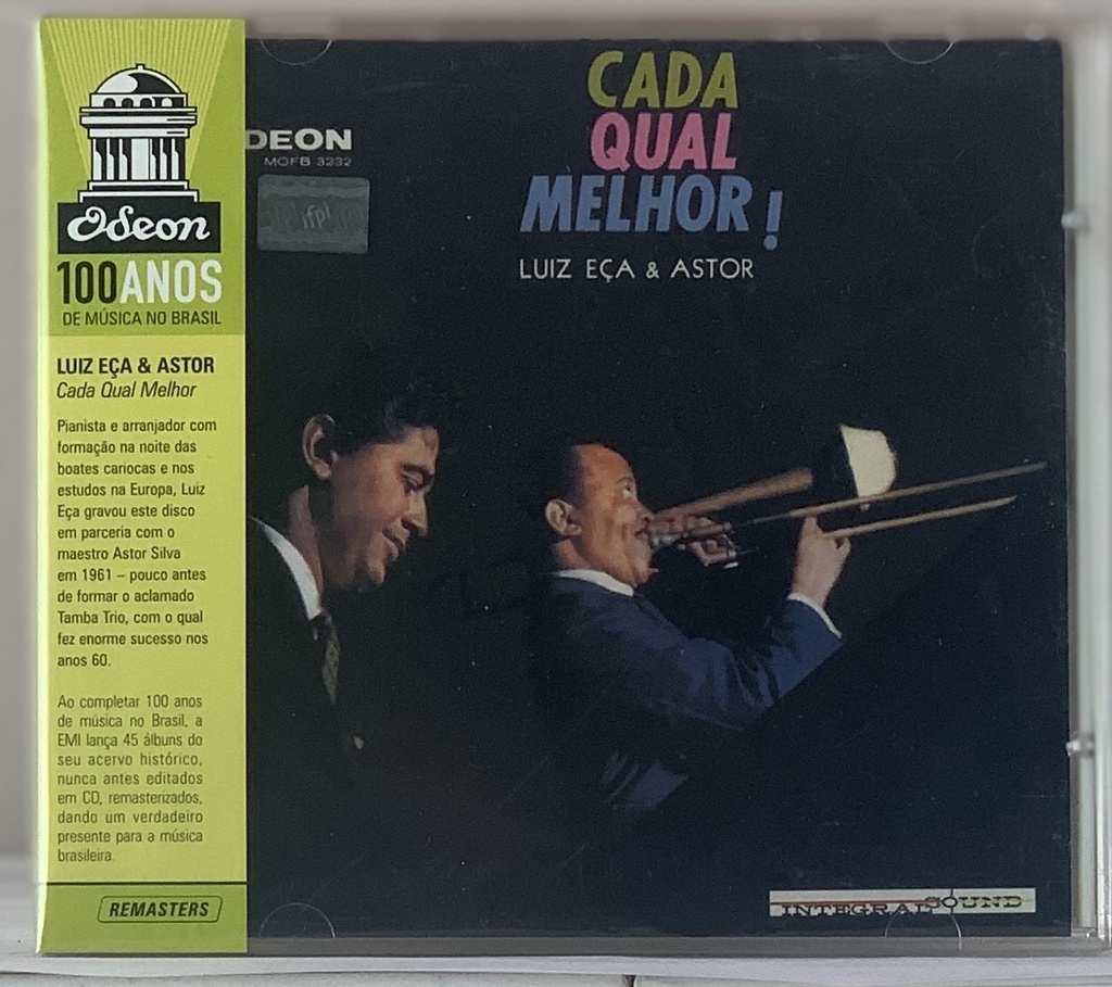 Luiz Eça & Astor - Cada Qual Melhor! (CD usado)