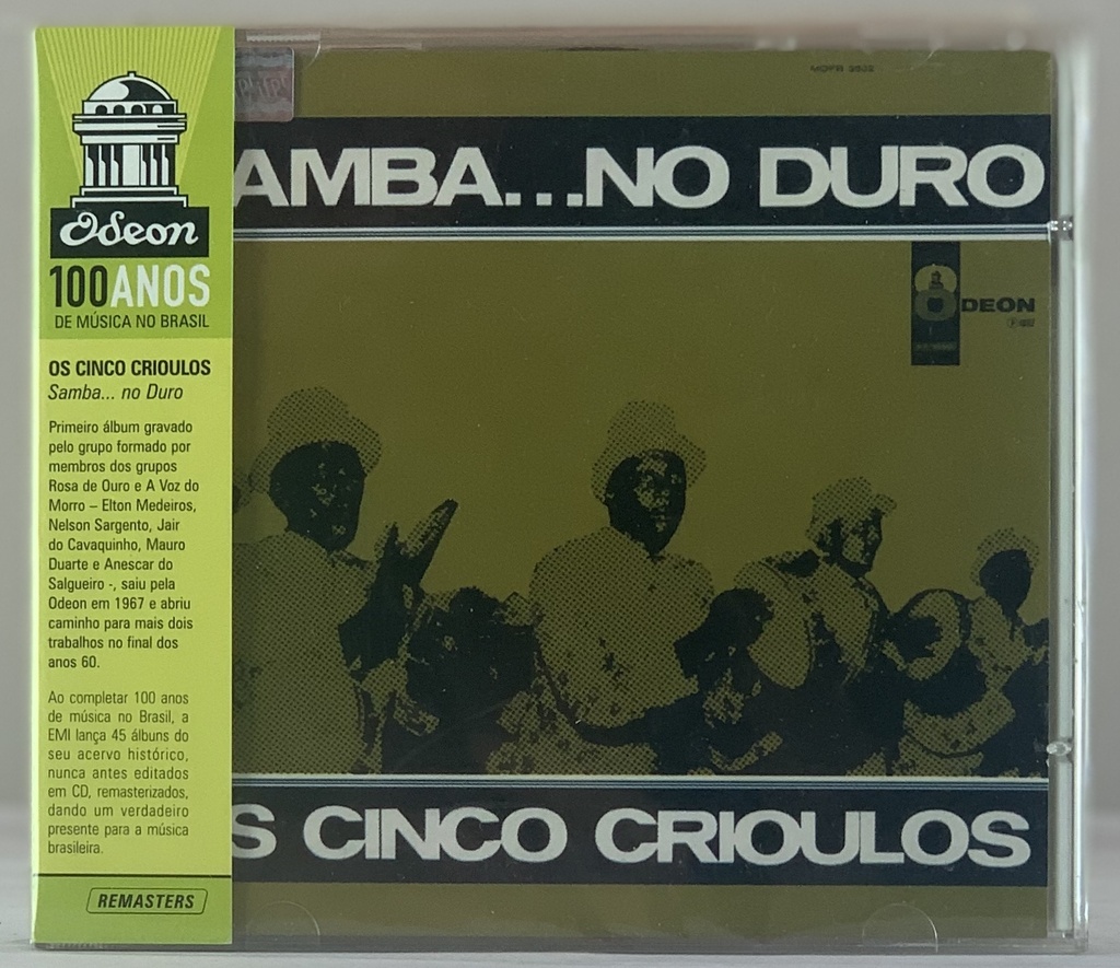 Os Cinco Crioulos – Samba...No Duro (CD usado)