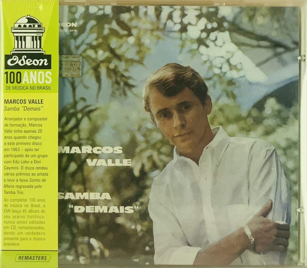 Marcos Valle – Samba "Demais" (CD usado)