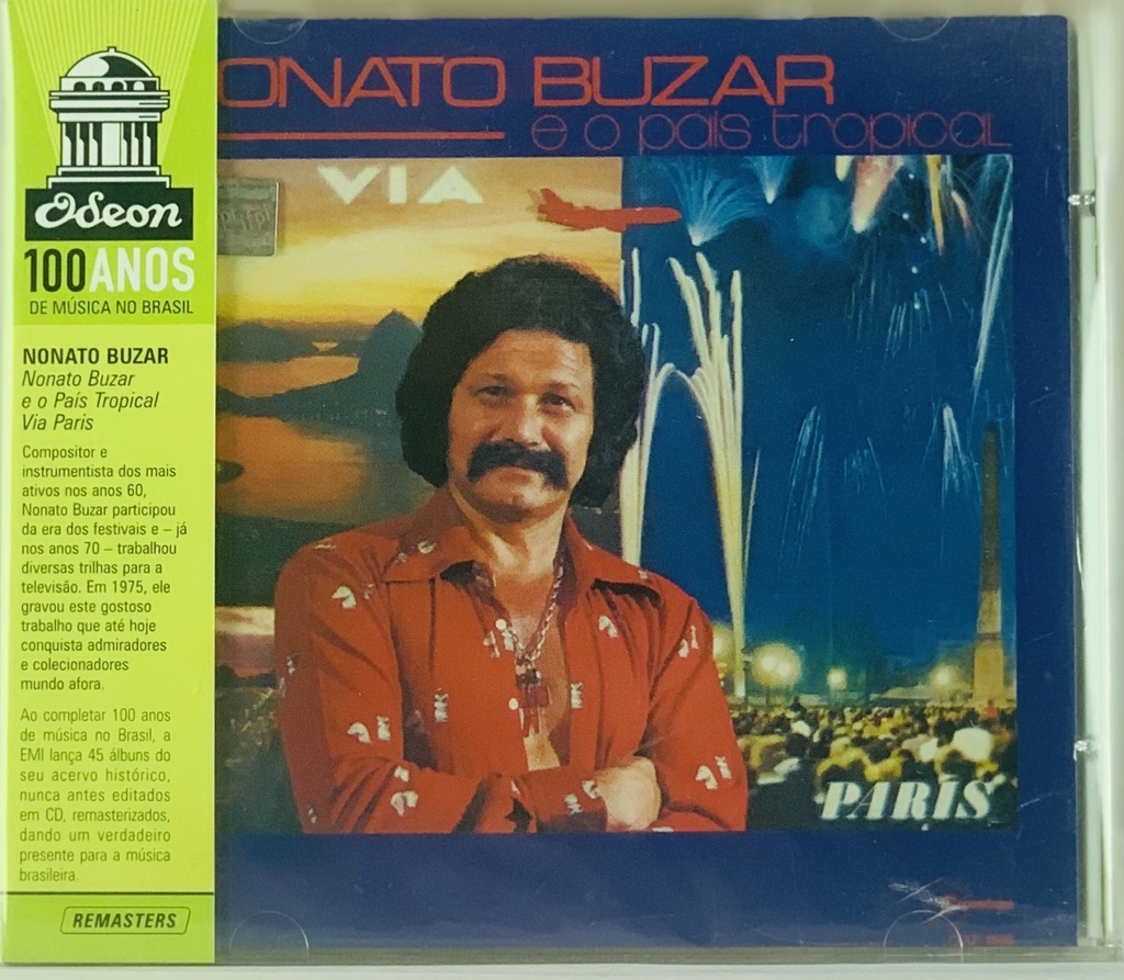 Nonato Buzar e o País Tropical - Via Paris (CD usado)