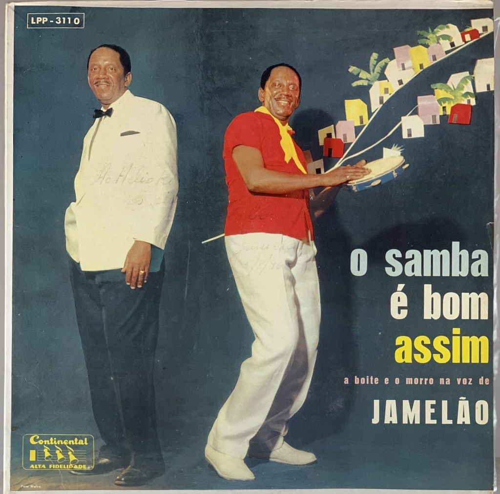 Jamelão – O Samba é Bom Assim [A Boite e o Morro na Voz de Jamelão] (LP usado)