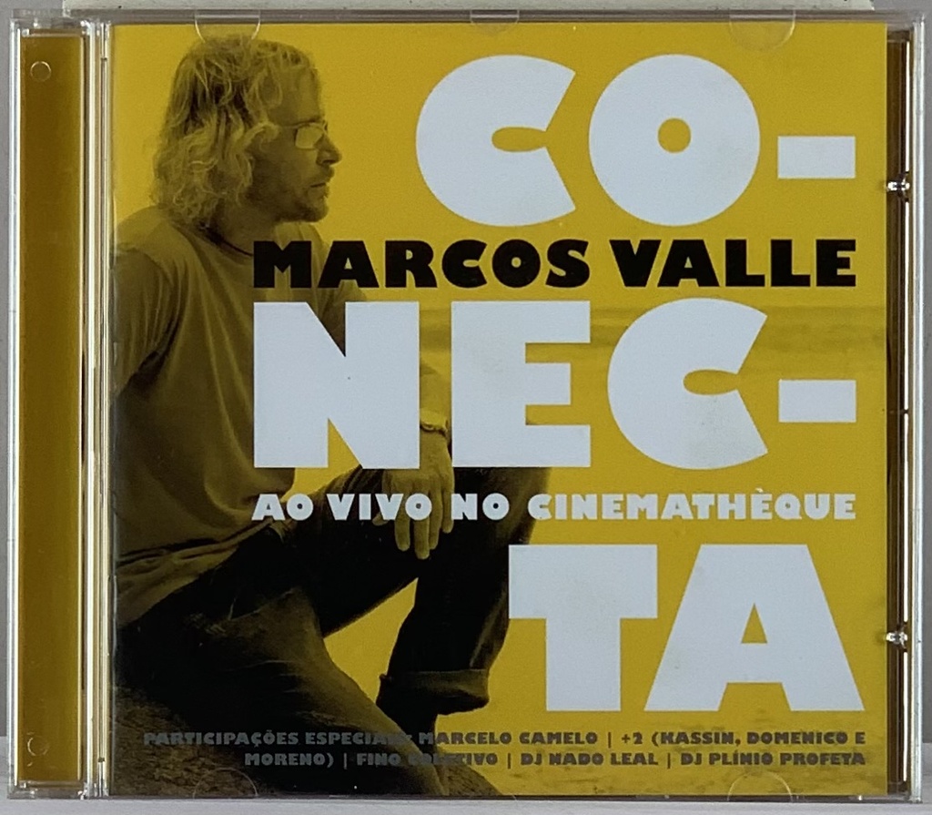 Marcos Valle – Conecta - Ao Vivo no Cinemateque (CD usado)