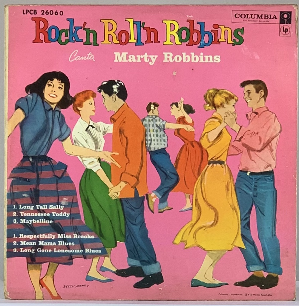 Marty Robbins - Rock'n Roll'n Robbins (Vinil 10" usado)