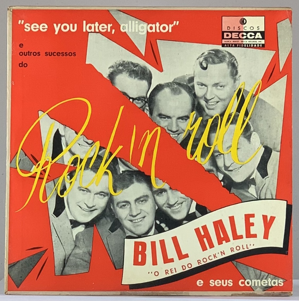 Bill Haley e seus Cometas - See You Later, Alligator (Vinil 10" usado)