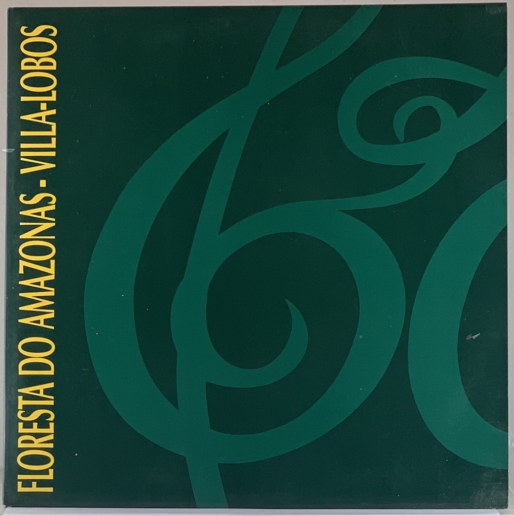 Floresta do Amazonas - Villa-Lobos - Maria Lúcia Godoy, Henrique Morelenbaum, Orquestra Sinfônica do Rio de Janeiro (LP usado)