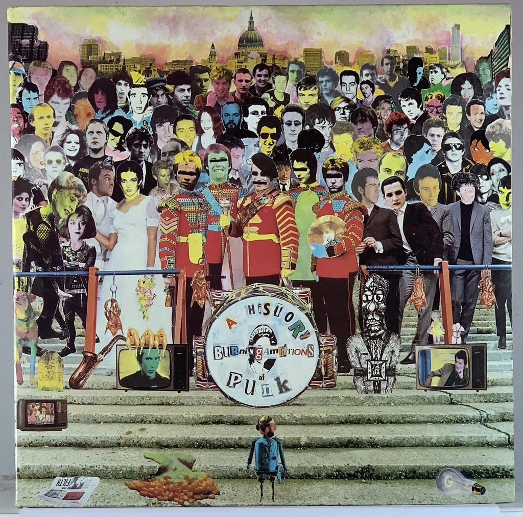 V/A - Burning Ambitions: A History of Punk (2LPs usado/semi novo)