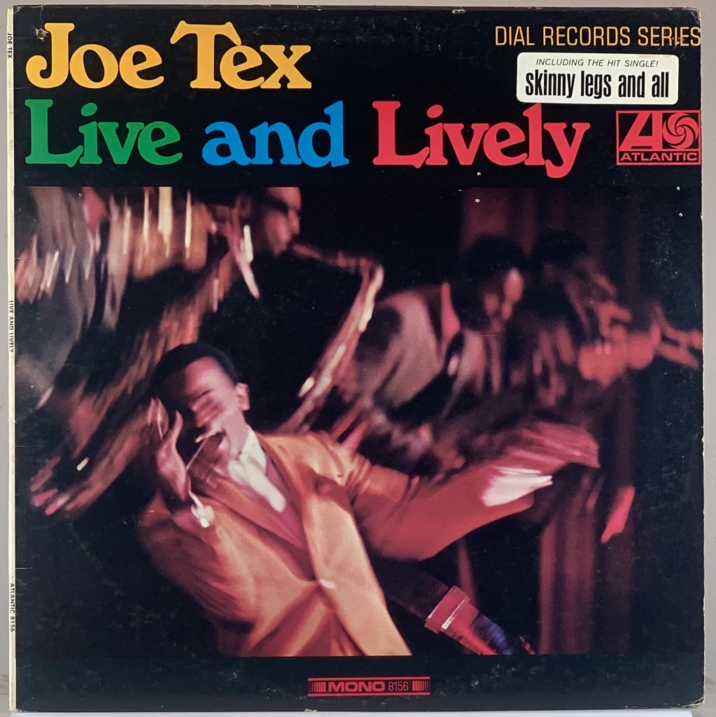 Joe Tex - Live and Lively (LP usado)
