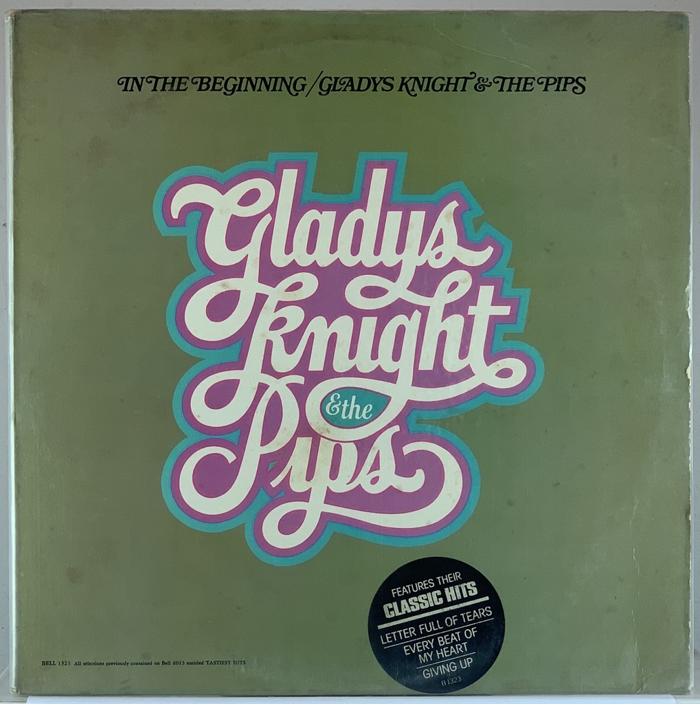 Gladys Knight and the Pips – In the Beginning (LP usado)