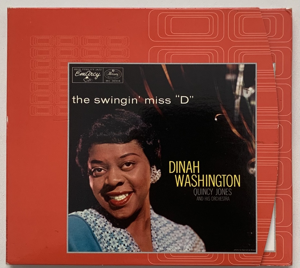 Dinah Washington with Quincy Jones and his Orchestra – The Swingin' Miss "D" (CD usado)