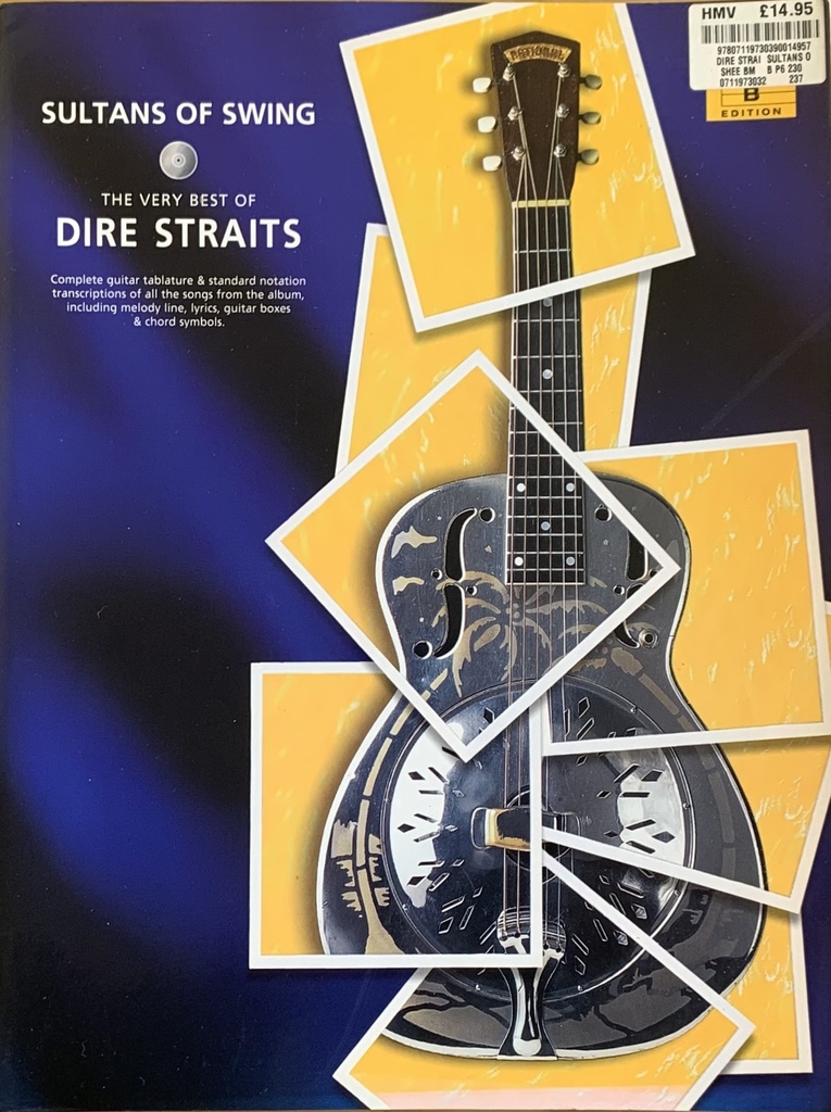 Partitura - Sultans of Swing / The Very Best of Dire Straits (Livro usado)