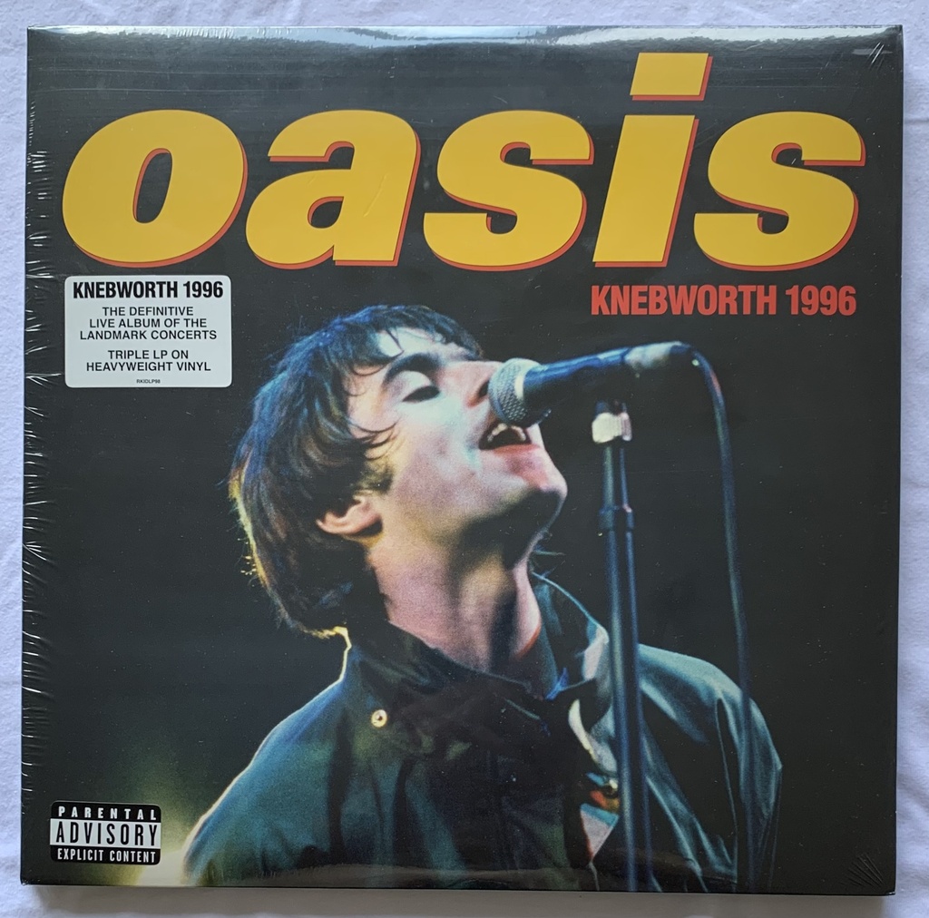 Oasis - Knebworth 1996 (3LPs novo)