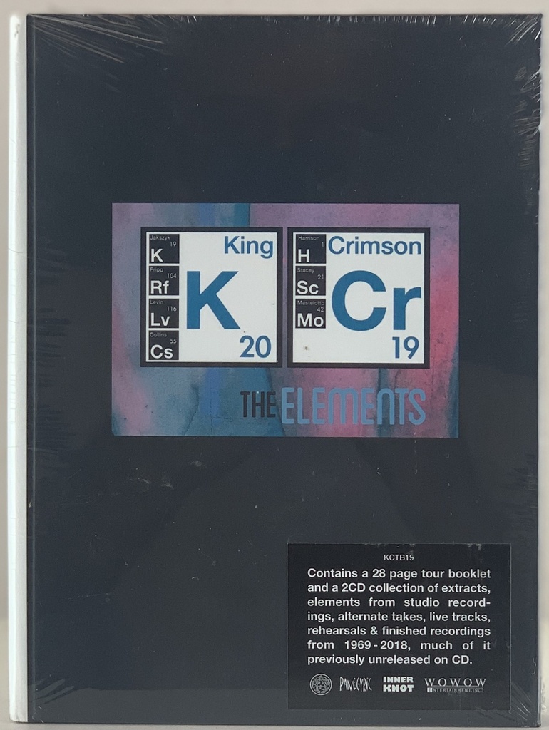 King Crimson - The Elements, 2019 Tour Box (2CDs+ livreto novo)