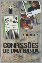 [TOM] Confissões de uma Banda - Nina Malkin (Livro usado)