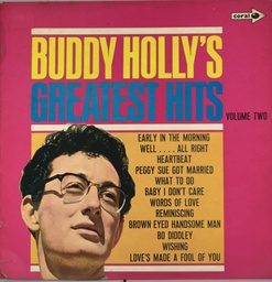 Buddy Holly - Buddy Holly's Greatest Hits Volume Two (LP usado)