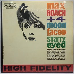 Max Roach + 4 - Moon Faced and Starry Eyed (LP usado)